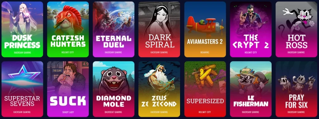 Spin247 affiliate landing preview